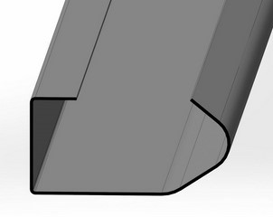 Rolling Door Slat